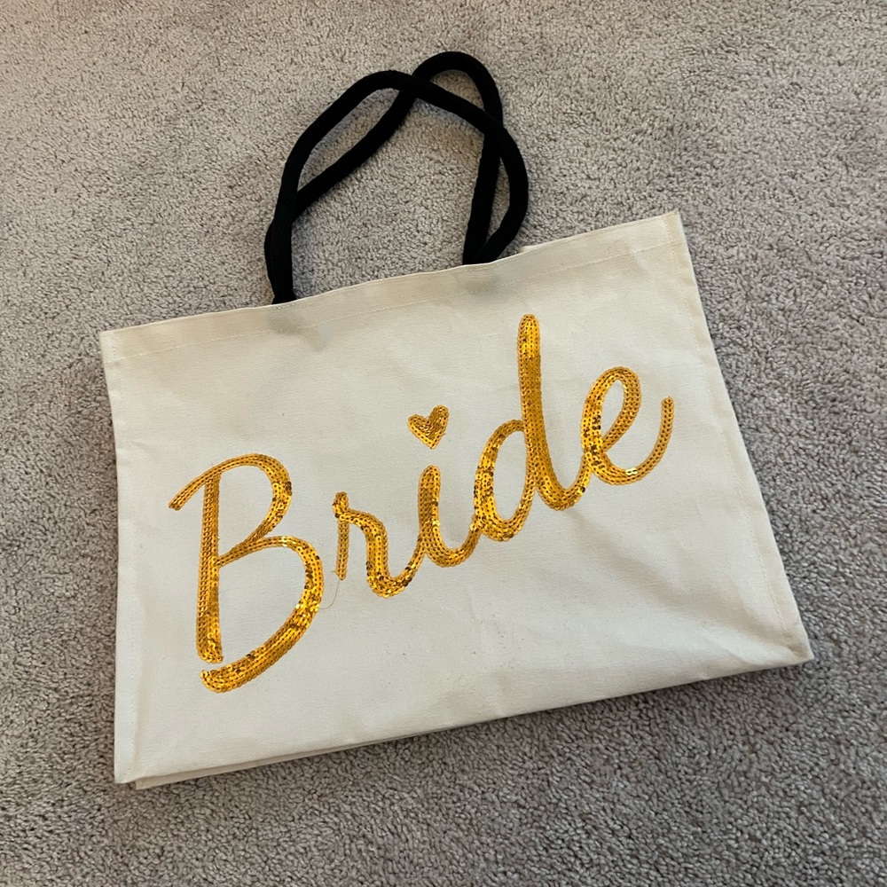 Large Bride Tote Bag